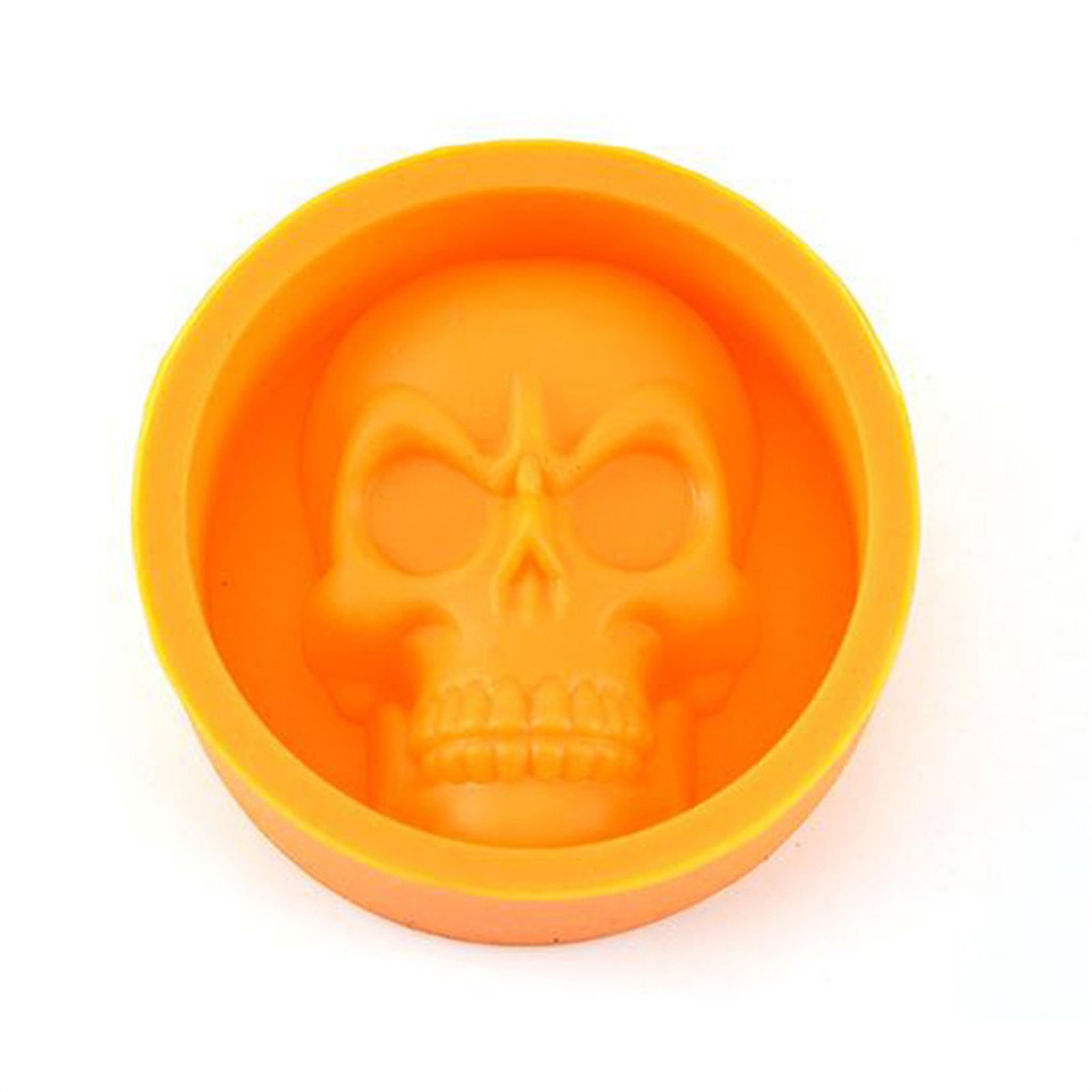 thumbnail image 2 of Molde De Silicona 3D Con Calaveras Para Halloween Para Hacer Fondant De Chocolate Y Pasteles., 2 of 2